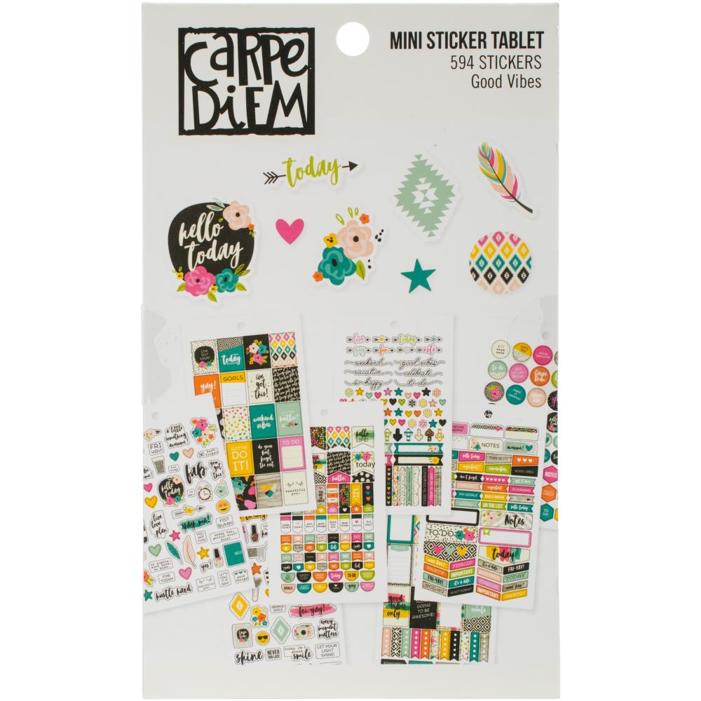 Good Vibes Mini Planner Sticker Book