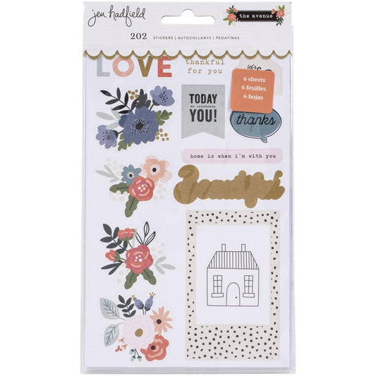 Jen hadfield the avnue sticker book american crafts - Paper Dream