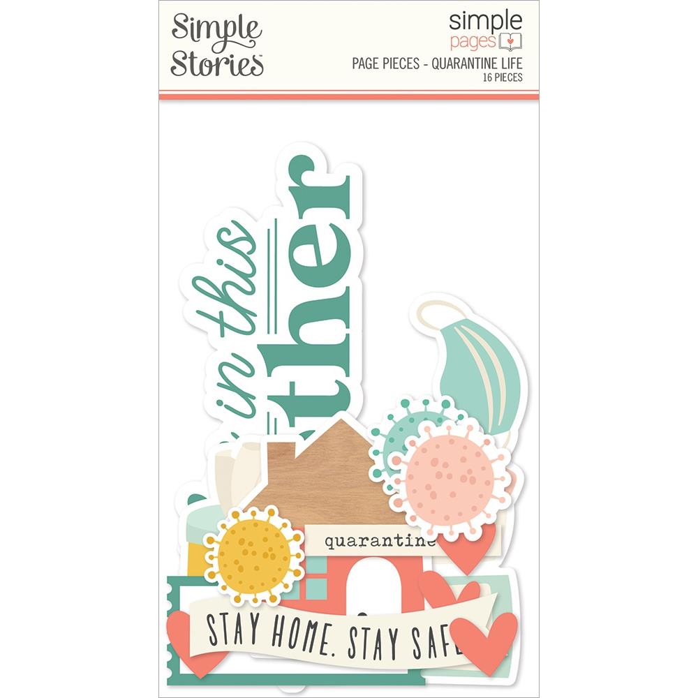 Simple Stories Quarantine Life Page Pieces - Paper Dream