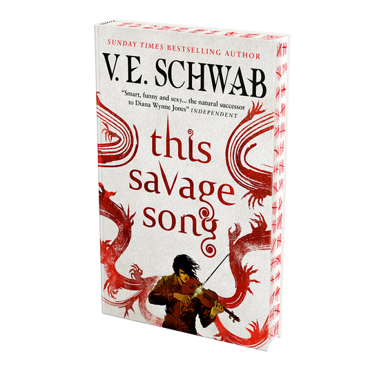 This Savage Song collectors hardback by V.E. Schwab book cover