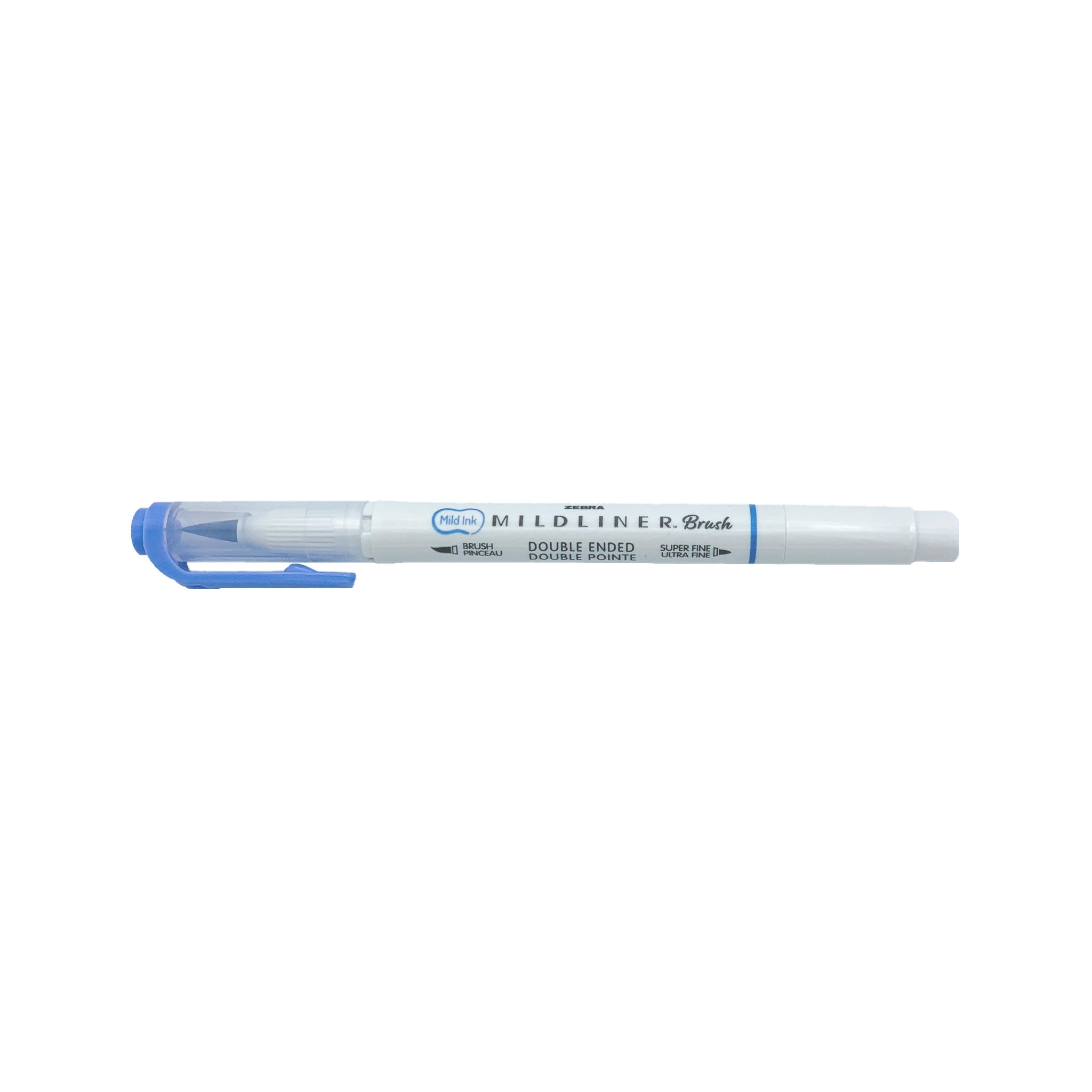 Zebra Mildliner Brush Pen Mild Dark Blue