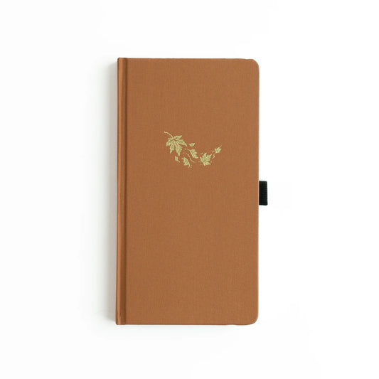 Archer and Olive Traveler's Swirling Leaves 160 Pages Dot Grid Notebook - Paper Dream