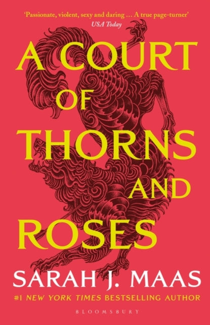 A Court of Thorns and Roses by Sarah J Maas Paperback Book
