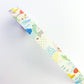 Abstract Bauble Foiled Washi tape flat