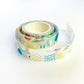 Abstract Bauble Foiled Washi tape loose