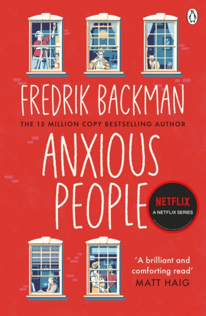 Anxious People by Fredrik Backman Paperback Book