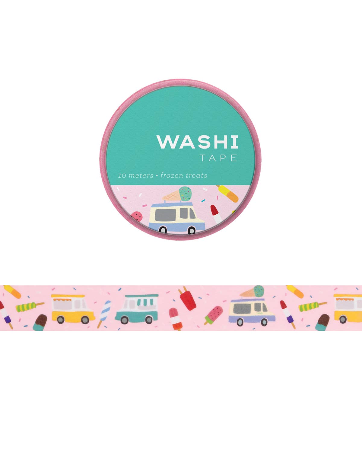 Girl of All Work Frozen Treats Washi Tape 15mm x 10m - Paper Dream