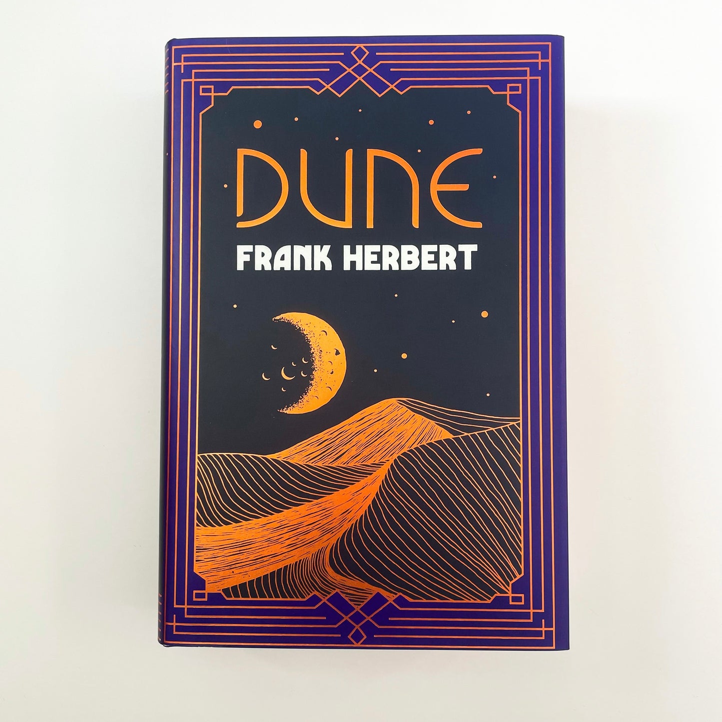 Dune by Frank Herbert - Purple foiled 1st edition 