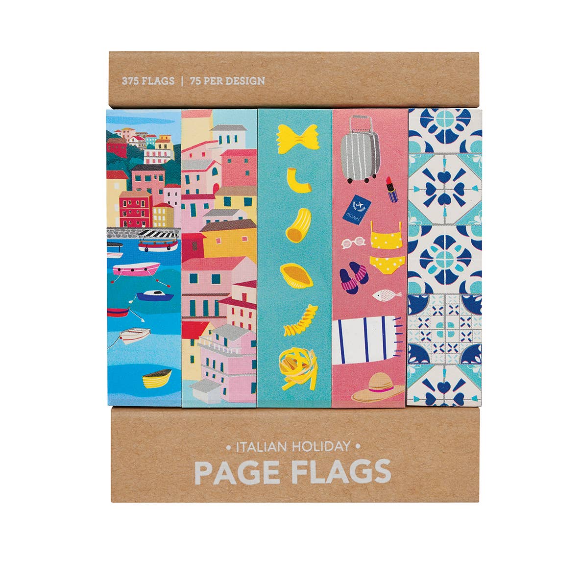 Girl of All Work Italian Holiday Page Flags - Paper Dream