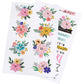 American Crafts Jen Hadfield Hey, Hello Sticker Book Florals - Paper Dream