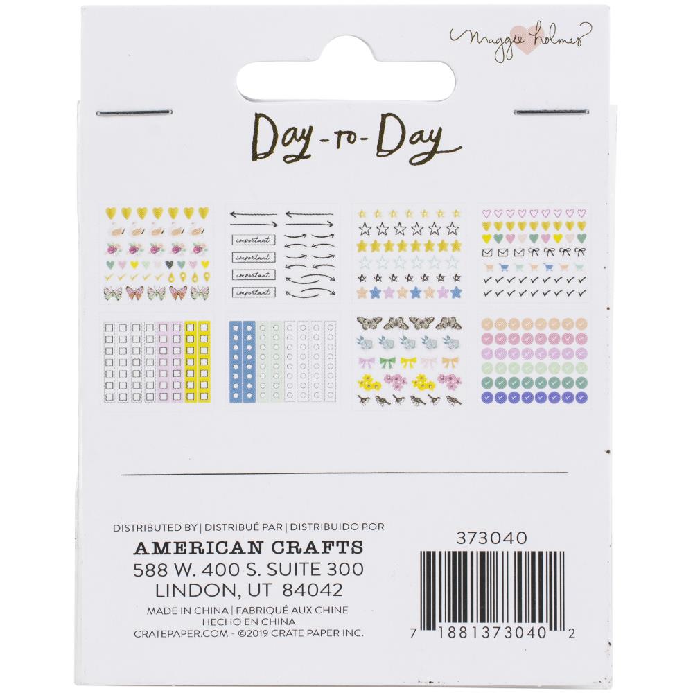 Maggie Holmes Day-To-Day Icons Planner Mini Sticker Book