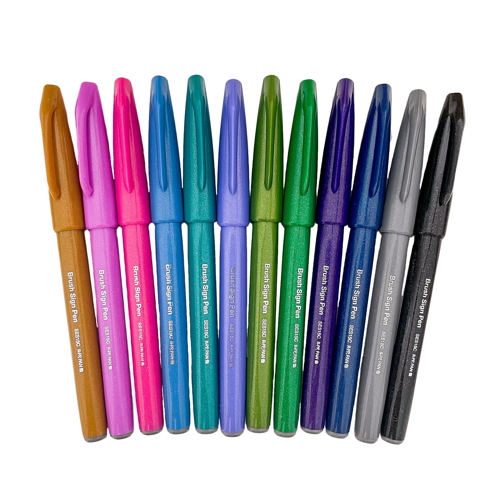 Pentel Brush Sign Pens - Various Colours - Paper Dream