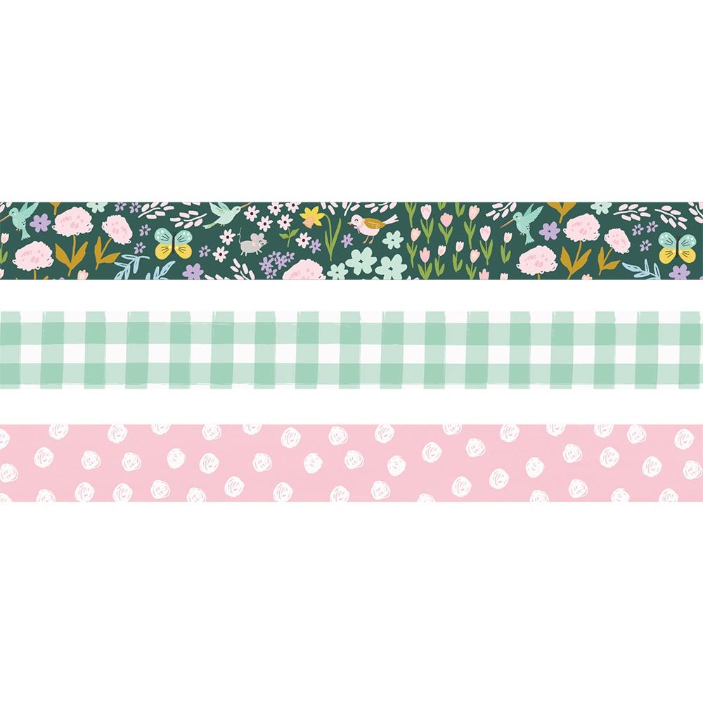 Simple Stories Bunnies & Blooms Washi Tape Set of Three flat - Paper Dream