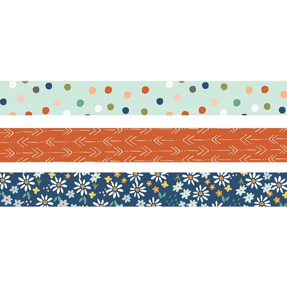 Simple Stories Safe Travels Washi Tape Set of Three flat - Paper Dream