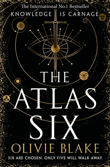 The Atlas Six by Olivie Blake Paperback book cover