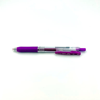 Zebra Violet Sarasa Clip Pen - Paper Dream