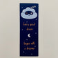Cute Kawaii hand illustrated Sleepy Cloud bookmark - Paper Dream